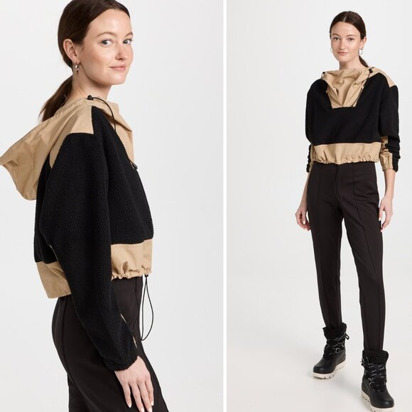 Sweaty Betty Norse Sherpa Pullover  Norse Sherpa Pullover sz10 - Picture 2 of 12